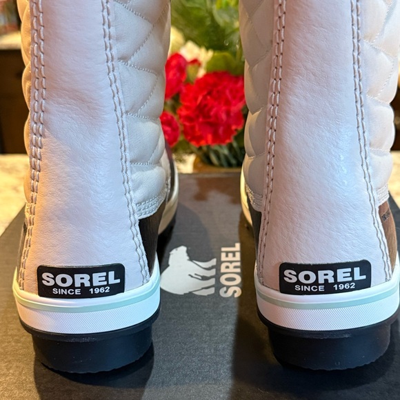 NEW Sorel Tofino Ii Women's Waterproof Faux Fur Boot In Fawn/Sea Sprite, Size 8 - Picture 5 of 16